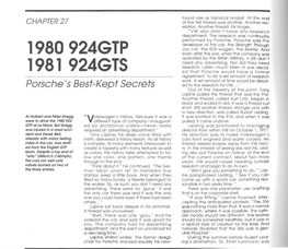 1980 924GTP Even After the War, When the Company Was Operated by the British Military, It Still Didn't Need Any Advertising