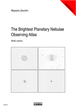 The Brightest Planetary Nebulae Observing Atlas