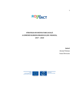 Strategia De Dezvoltare Locală 2017