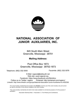 Gulfport, MS 39507 (337) 523-0349 Home (228) 238-6405 Home Najacsc6west@Gmail.Com Najacsc6east@Gmail.Com Meganangelle1@Yahoo.Com