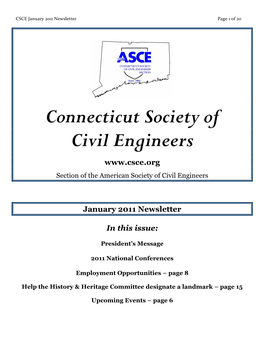 Connecticut Society of Civil Engineers