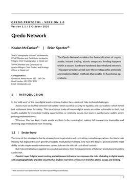 Qredo Network