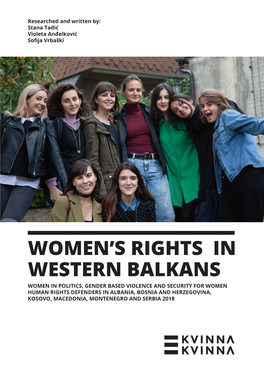 Women's Rights in Western Balkans