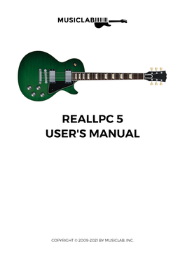 Reallpc User's Manual