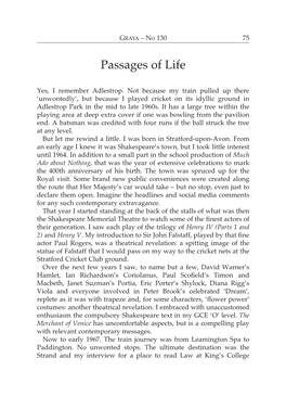 'Passages of Life' (PDF)