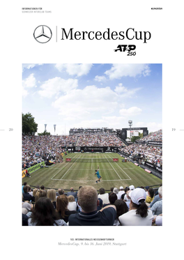 20 19 Mercedescup, 9. Bis 16. Juni 2019, Stuttgart