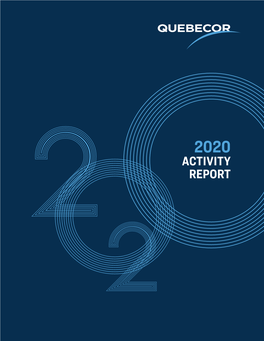 2020 Activity Report Table of Contents