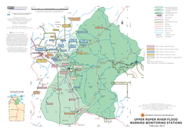 Upper Roper River Flood Warning Monitoring Stations