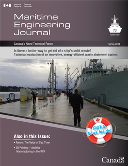 Maritime Engineering Journal No