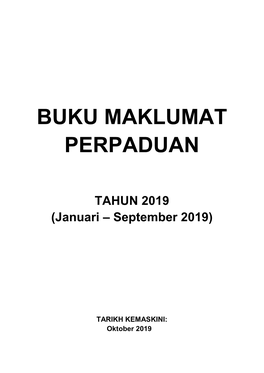 Buku Maklumat Perpaduan