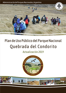 Plan De Uso Pùblico Del Parque Nacional Quebrada Del Condorito