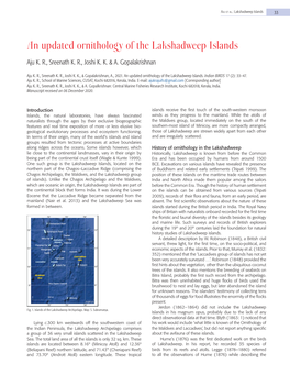 An Updated Ornithology of the Lakshadweep Islands