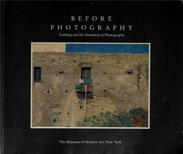 Painting and the Invention of Photography