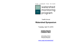 Watershed Symposium