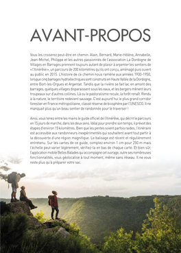 Avant-Propos