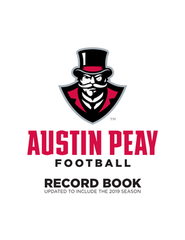 Record Book Updated to Include the 2019 Season
