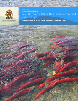 Fraser River Sockeye Habitat Use in the Lower Fraser and Strait of Georgia