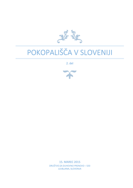 Pokopališča V Sloveniji