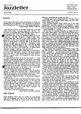 Jgiszletter 93024-0240 April 1991 V01