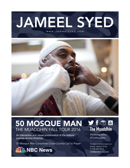 50 Mosque Man USA Tour Portfolio