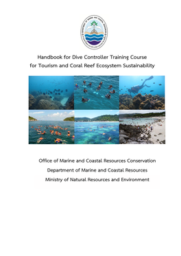 Handbook for Dive Controller Training Course for Tourism and Coral Reef Ecosystem Sustainability