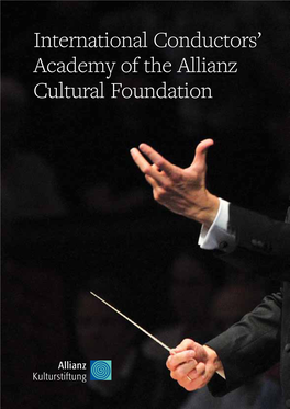 International Conductors' Academy of the Allianz Cultural Foundation