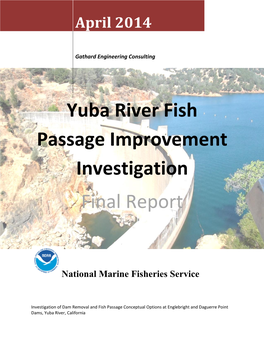 Yuba River Fish Passage Improvement Investigation Final Report