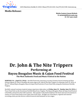 Dr. John & the Nite Trippers