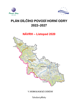 Plán Dílčího Povodí Horní Odry 2022–2027