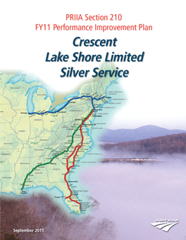 Amtrak Silver Service, Crescent, and Lake Shore Limited Improvement