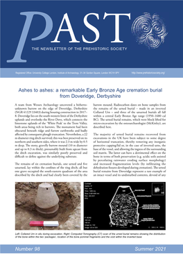 A Remarkable Early Bronze Age Cremation Burial from Doveridge, Derbyshire