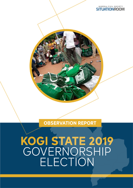 Kogi State 2019 Governorship Election