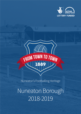 Nuneaton Borough 2018-2019 Contents