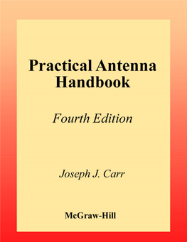 Practical Antenna Handbook 1376860 FM Carr 4/10/01 4:57 PM Page Ii