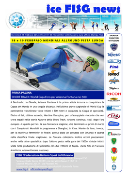 Newsletter Fisg 15-02-12