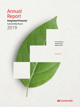 Annual Report Integrated Financial Sustainability Report 2019