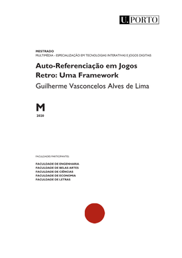 Auto-Referenciação Em Jogos Retro: Uma Framework