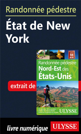 Randonnée Pédestre État De New York