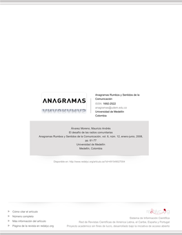 Redalyc.El Desafío De Las Radios Comunitarias