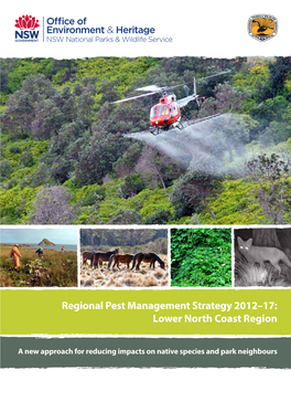 Regional Pest Management Strategy 2012–17: Lower North Coast Region