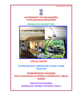 Water Quality Annual Report 2012-2013