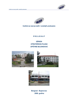 Strateški Plan Opštine Bujanovac