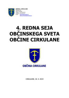 Cirkulane Šumica) 98.00099.980 99.976 102,0 100,0 4204 Novogradnje, Rekonstrukcije in Adaptacije 98.00099.980 99.976 102,0 100,0