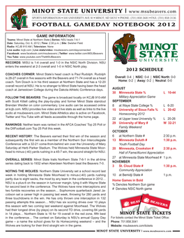 Minot State University |