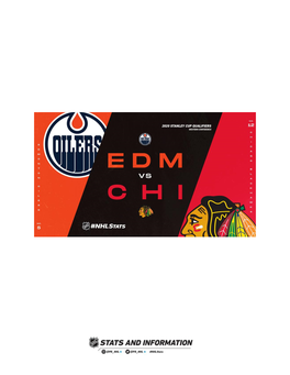 Edmonton Oilers (5) Vs. Chicago Blackhawks (12).Pdf