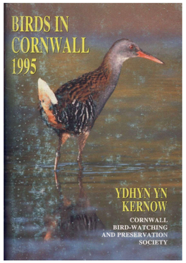 65 Years of Working for Birds in Cornwall & Isles of Scilly
