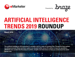 Artificial Intelligence Trends 2019 Roundup