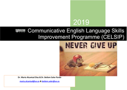 Communicative English Language Skills Improvement Programme