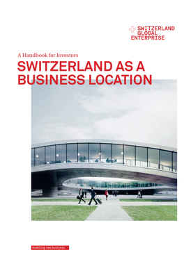 Switzerland As a Business Location