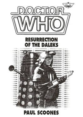 Doctor Who Resurrection of the Daleks